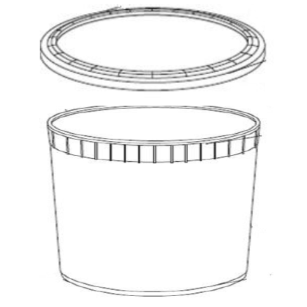 1.5 Gallon Ice Cream Pail (6 Quart)