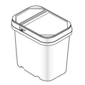 1 Gallon Rectangle Container